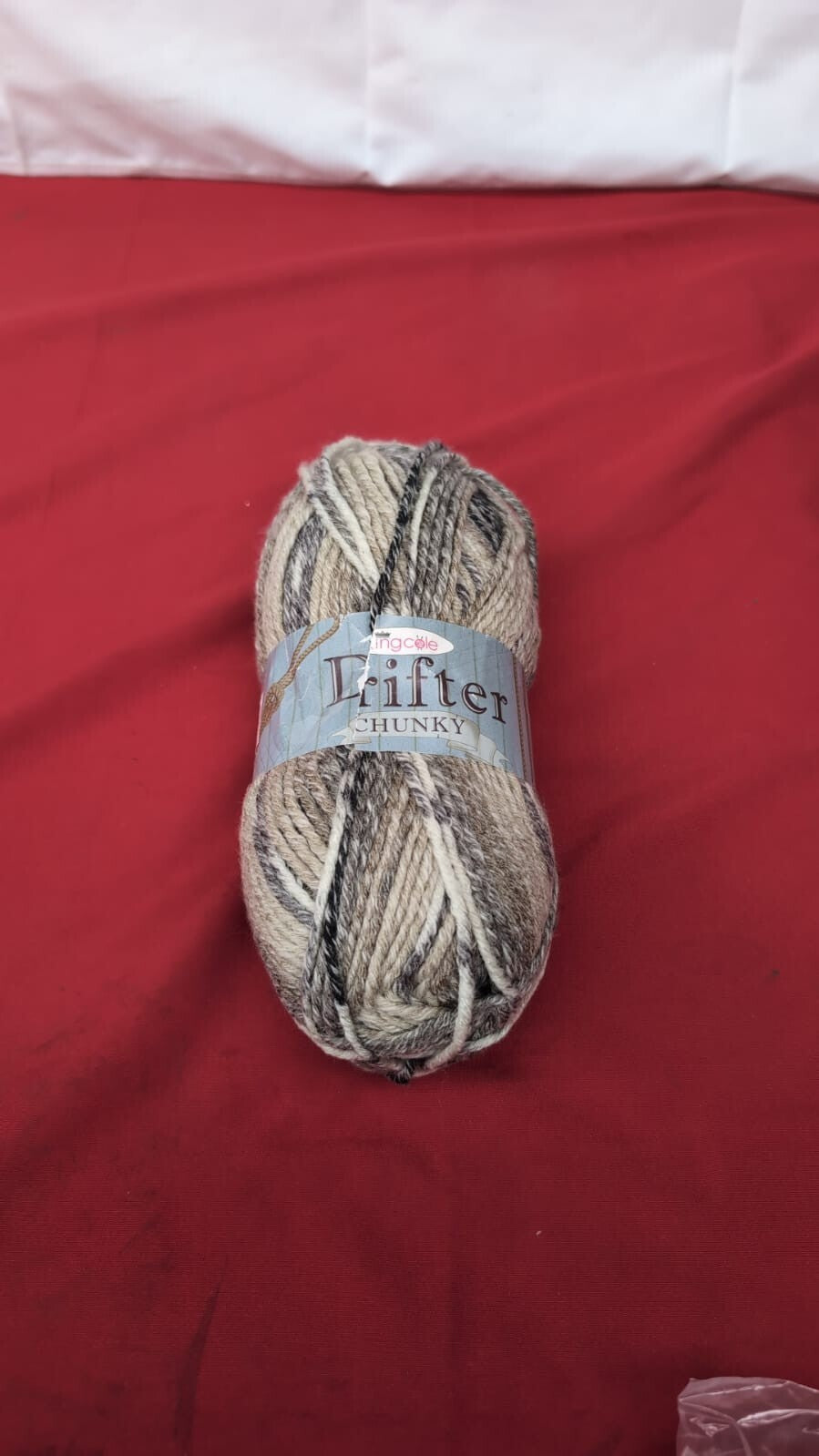 King Cole Drifter Chunky Knitting Yarn Super Soft Acrylic (packaging damaged)