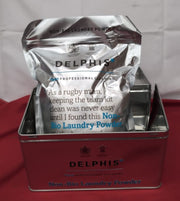 Delphis Eco Non-Bio Washing Powder Free Collectors Tin 60 Washes (box damaged)