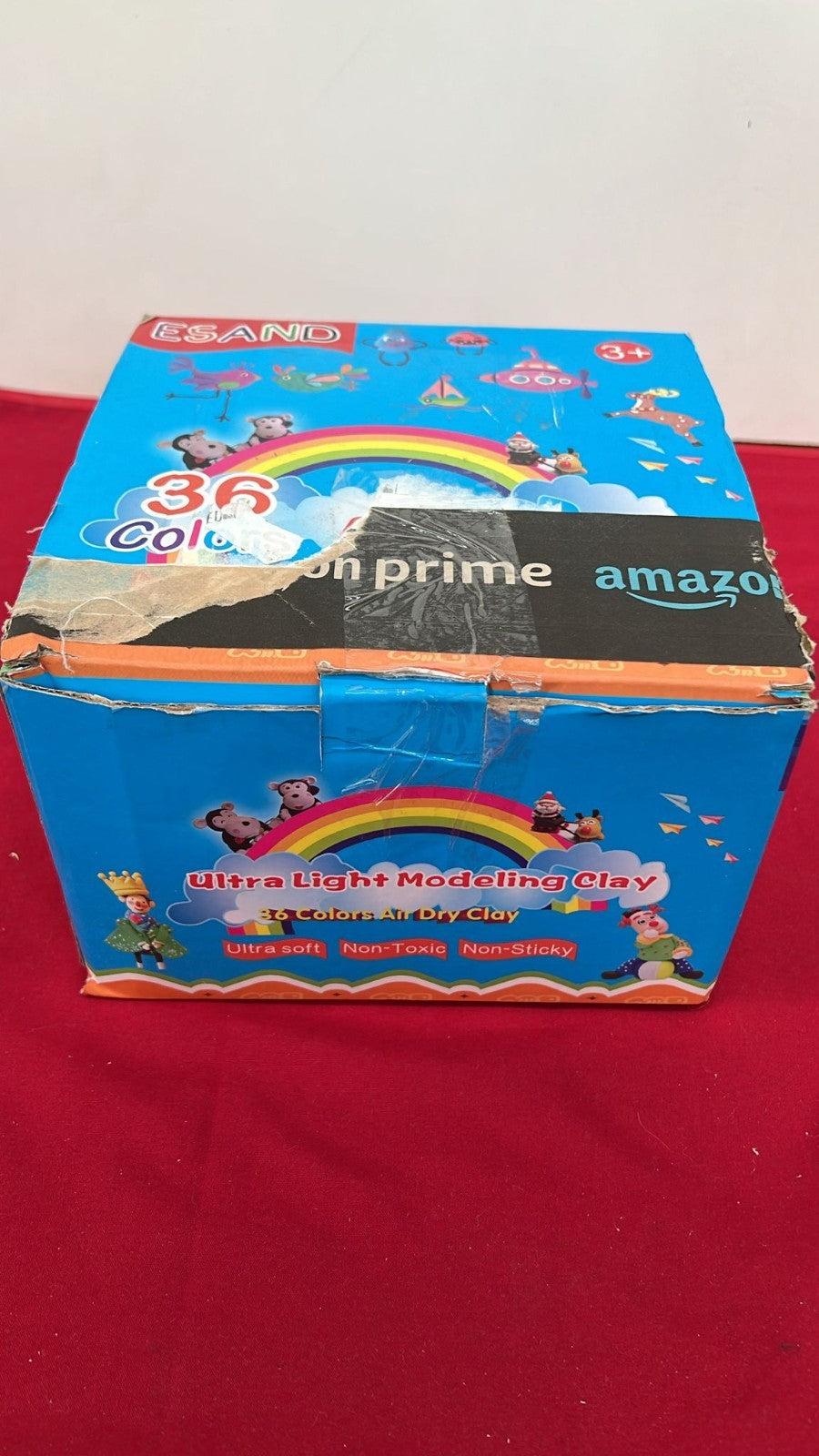 ESAND Air Dry Clay  30 Colors Modeling Clay Best Gift for Kids, Non-Toxic