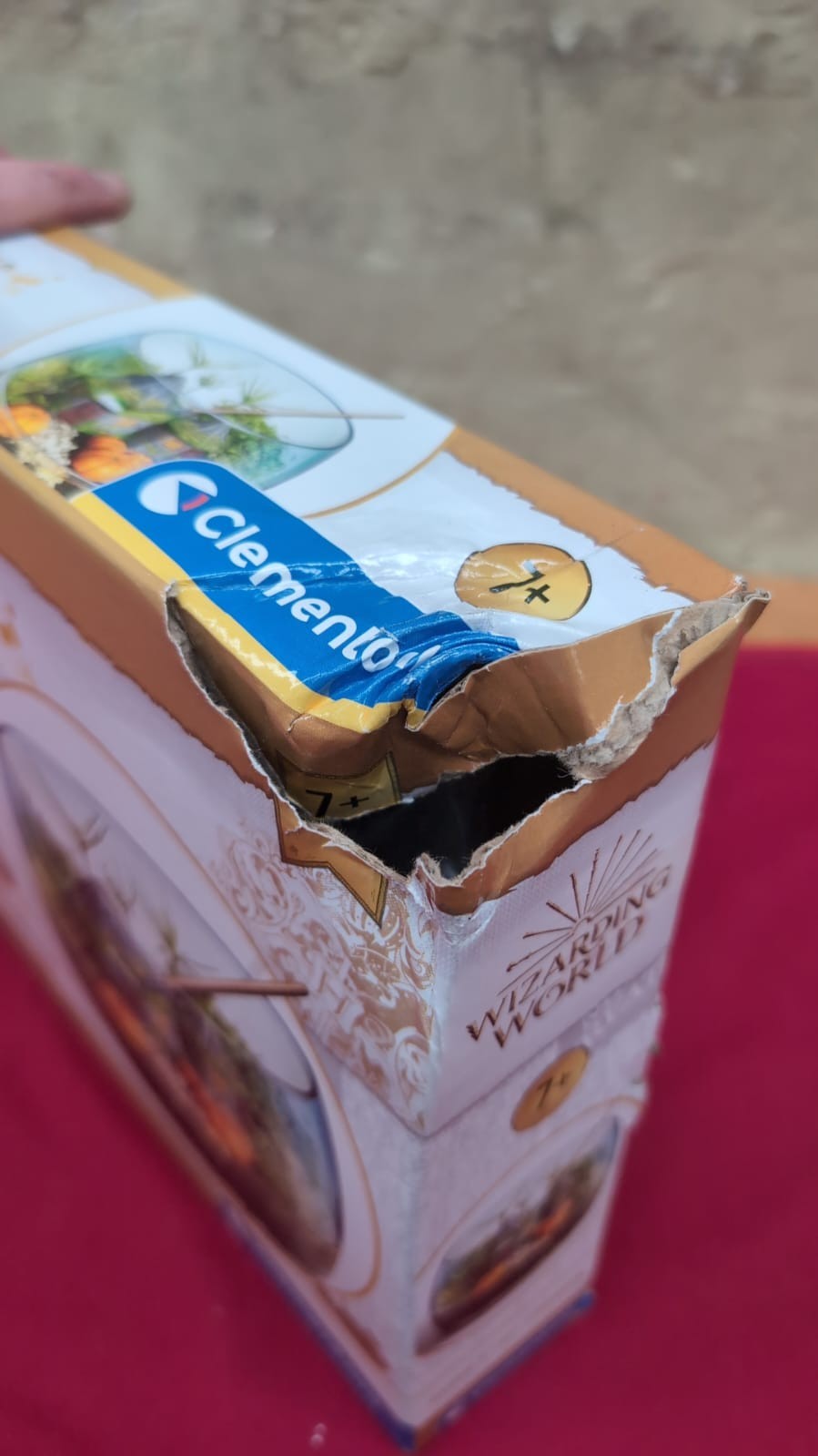 Clementoni Harry Potter Terrarium Kit Build Your Magical Greenhouse(box damaged)