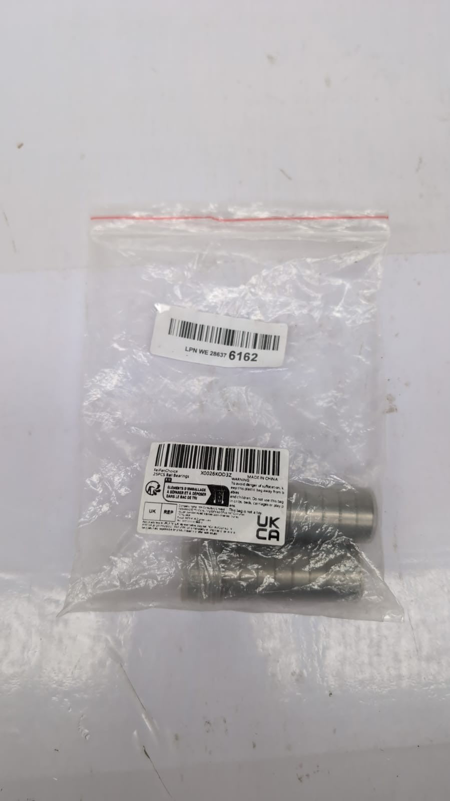 20pcs  Ball Bearings,ABEC-9, Stainless Steel Bearings with Double Shielded