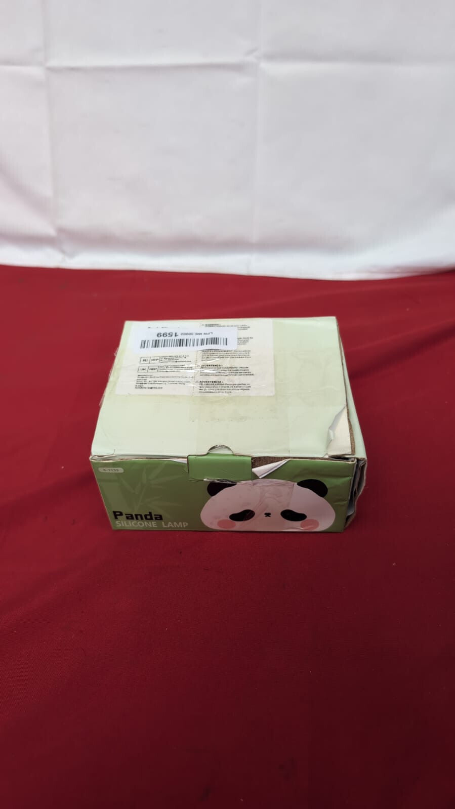 Cute Panda Lamp,LED Night Light for Kids Sleep Food Grade Silicone (box damaged)