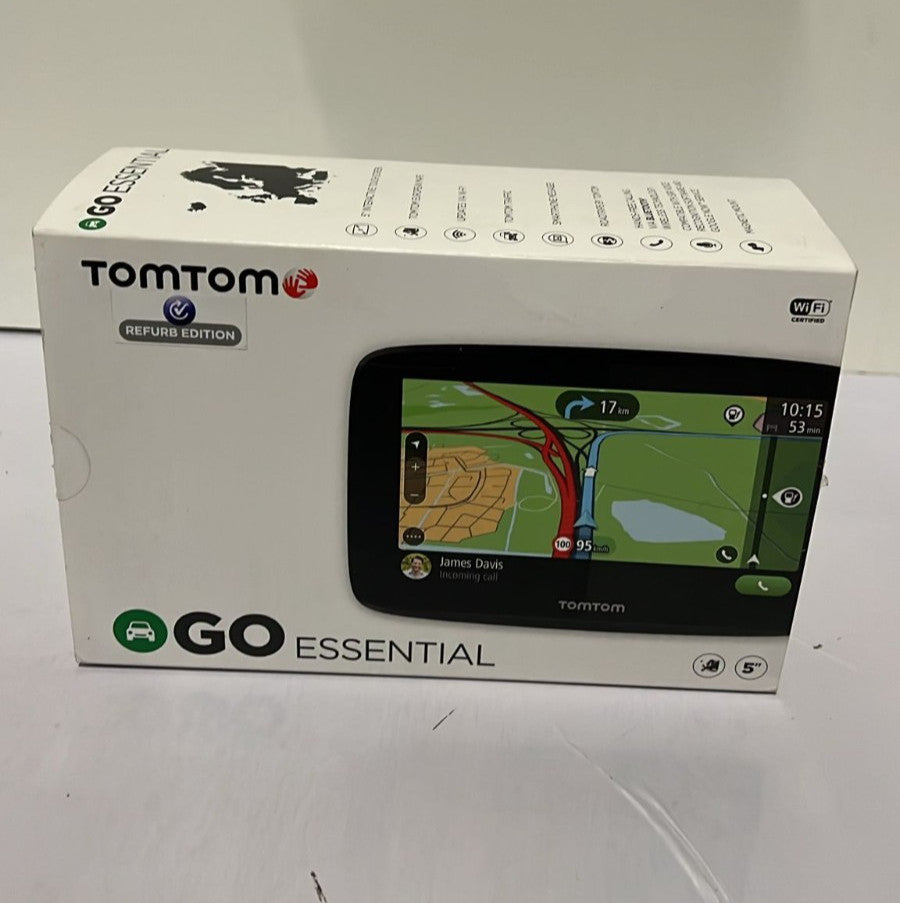TomTom GO Essential navigation device  5", traffic jam prevention via Wi-Fi
