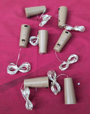 Led Solar Cork Wine Bottle Fairy Light with Copper Wire Shape Bar lamp (6pack)