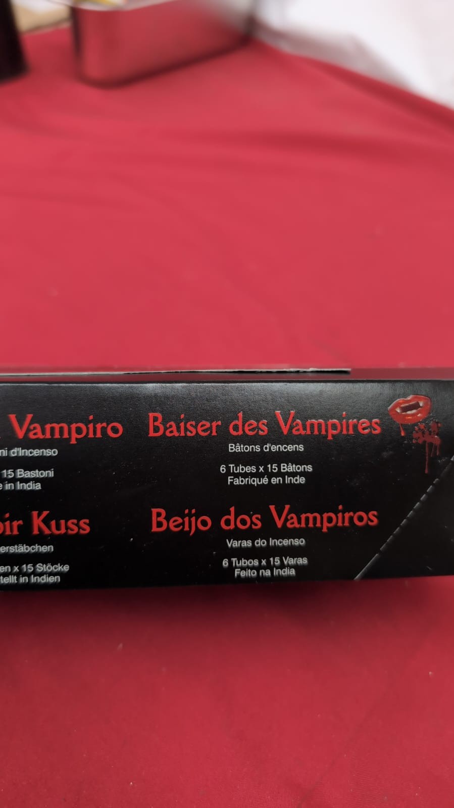 Vampire's Kiss Stamford Black Incense ( 6 Boxes, 15 Sticks )