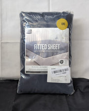 Utopia Bedding Fitted Sheet King, Navy - Deep Pocket 14 inch (35 cm)