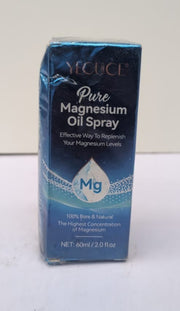 Magnesium Oil Spray, 100% Pure Magnesium Oil Spray,Gluten Free (BOX DAMAGED)