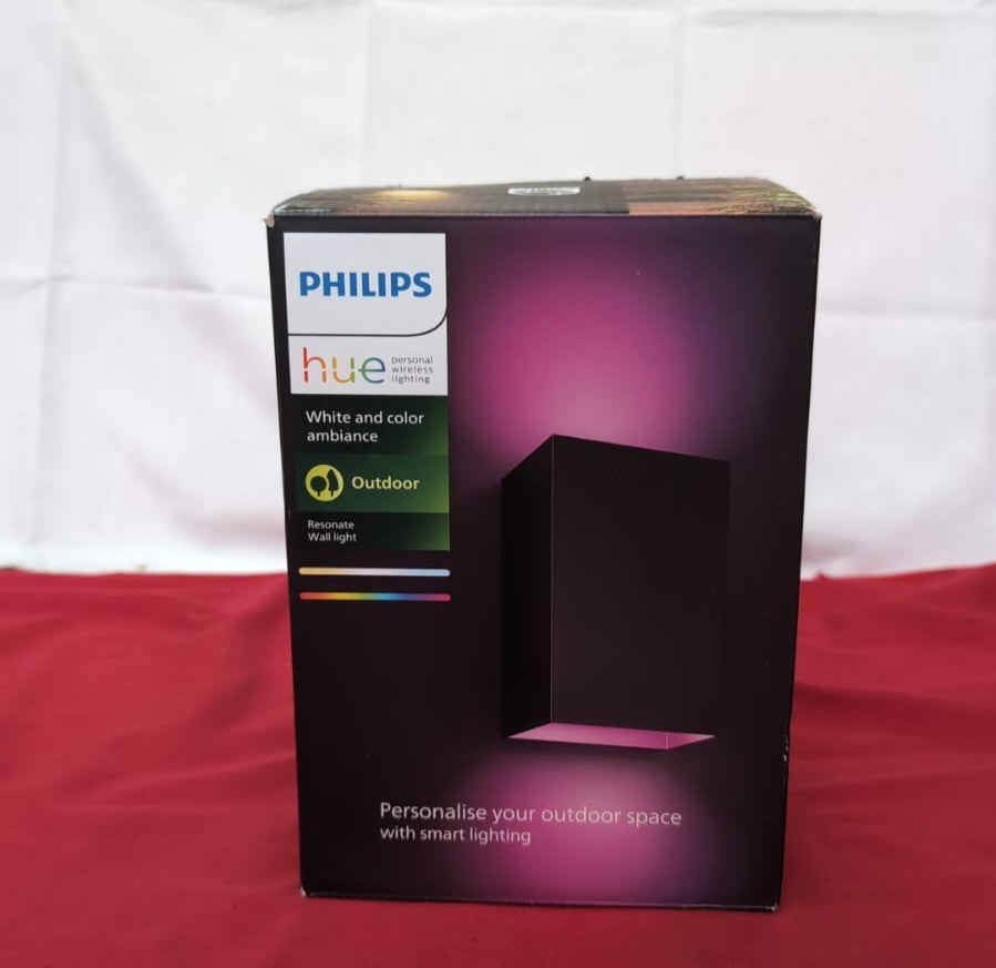 Philips Hue Resonate White and Colour Ambiance LED Smart Wall Light,(BOXDAMAGED)