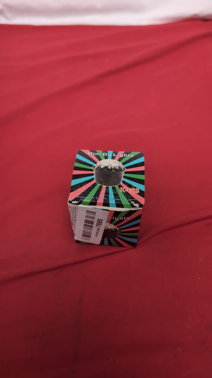 Disco Ball Light,Halloween Party Decorations Lights USB LED Mini Sound Activated