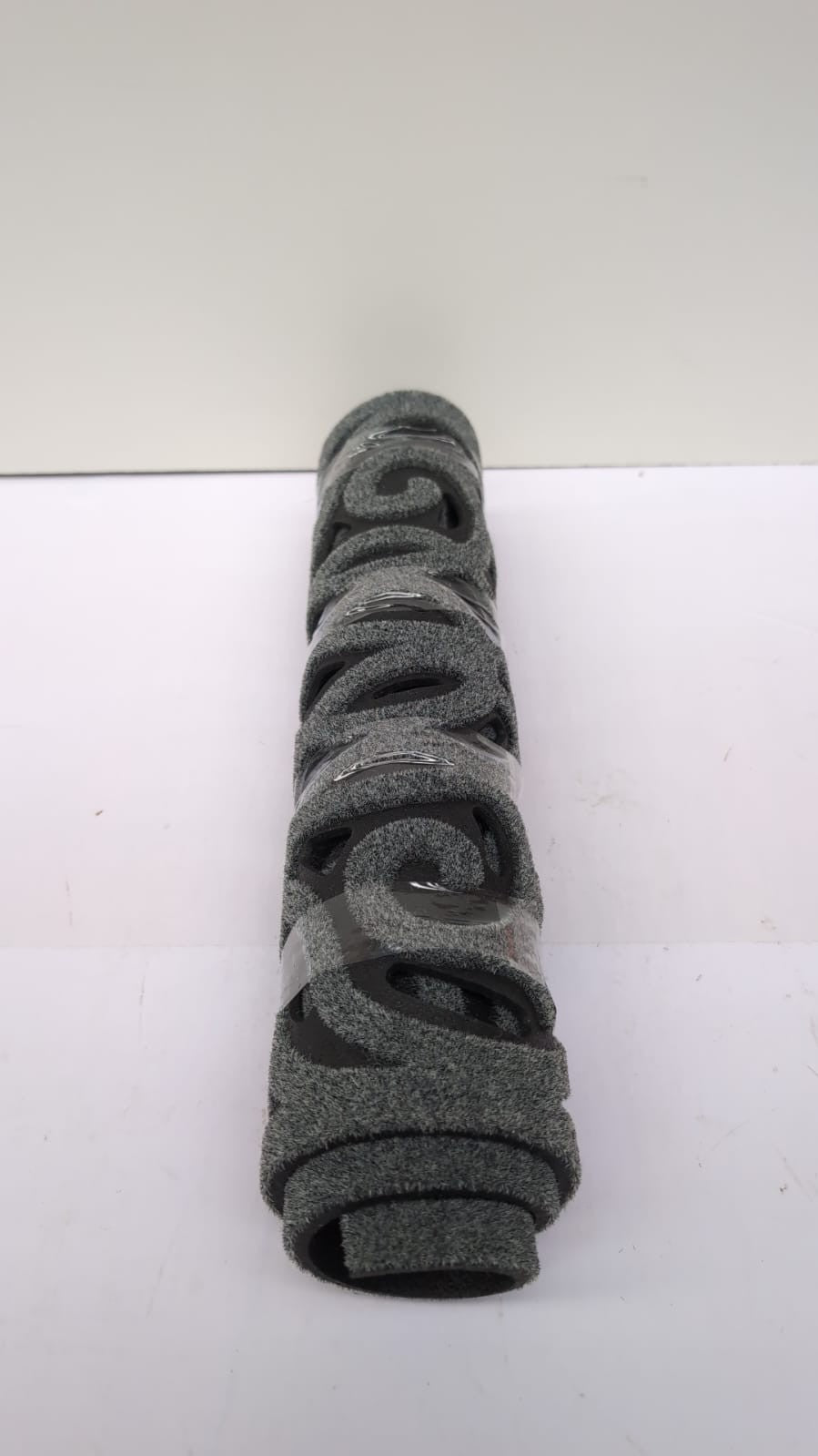 Outdoor Rubber Door Mat, Non-Slip Heavy Duty Doormat Step Barrier Grey, Small