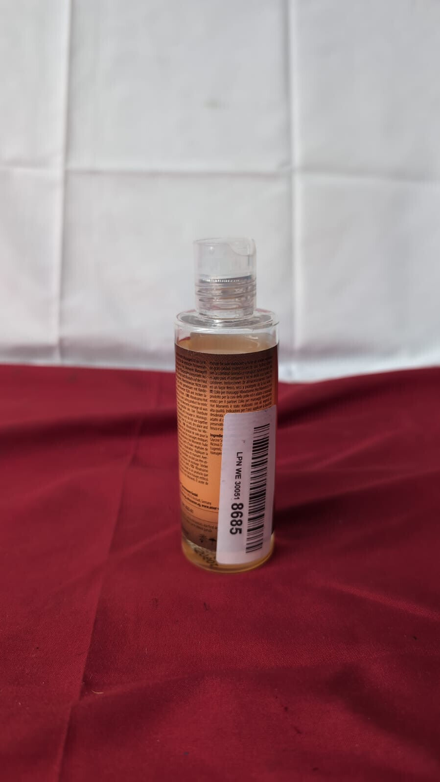 Vibratissimo “Hot Moments” Warming, Soothing Massage Oil, Erotic Love 100 ml