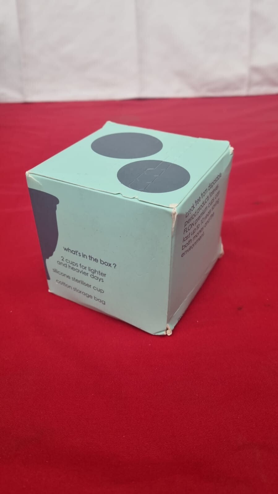 FLON Soft Menstrual Cups (2 Sizes) with Steriliser & Portable Pouch
