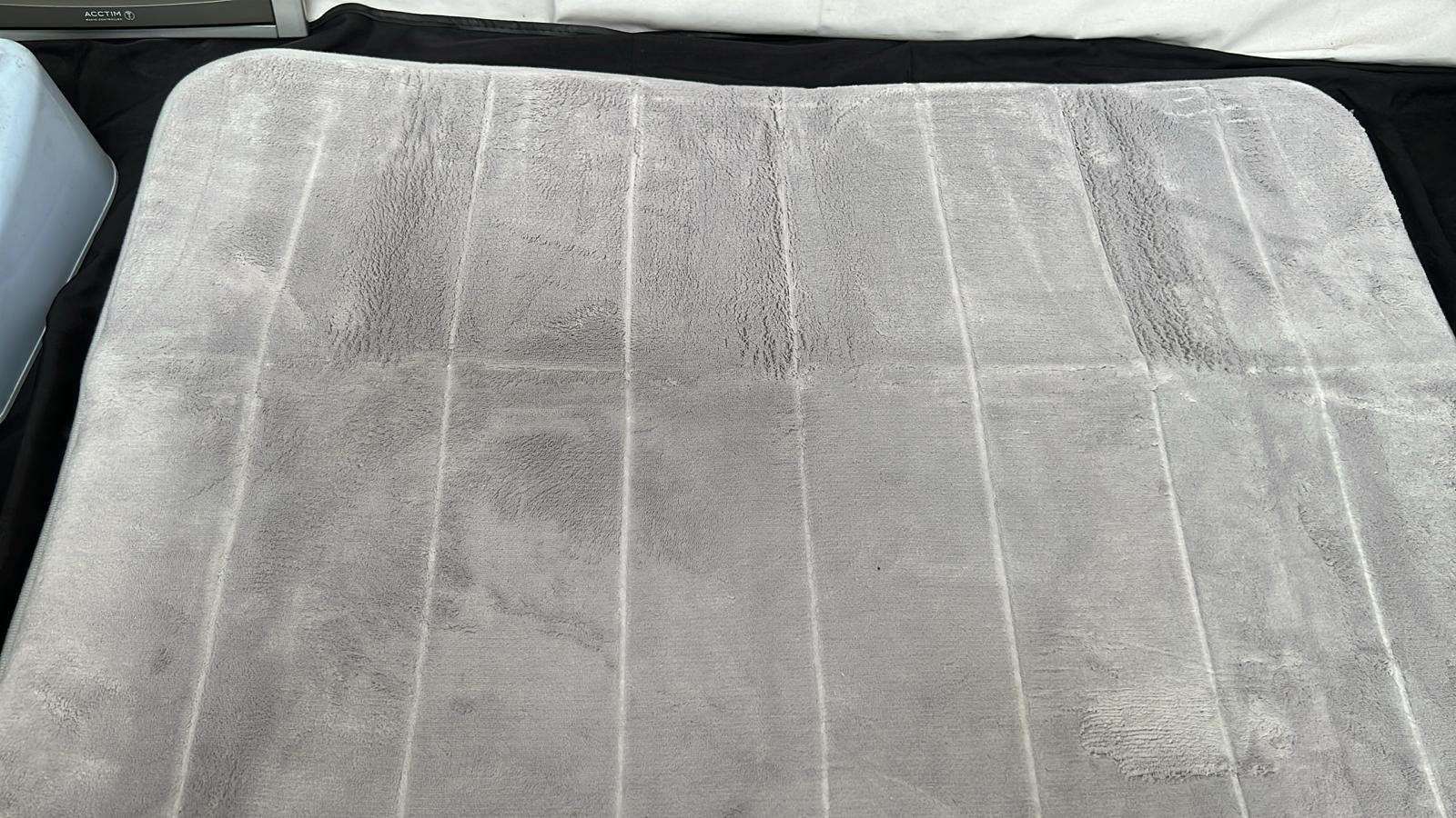 Yimobra Memory Foam Bath Mat ,80x 50cm for Bathroom Floor Rug,Grey