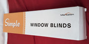 Temporary Blinds for Windows, No Drill Stick on Curtains for Bedroom Kitchen