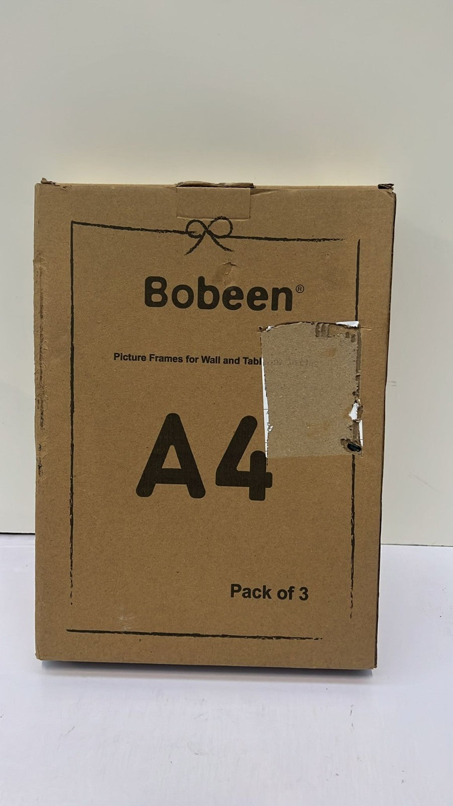 A4 Photo Frames, Pack of 3 Black Picture Frame