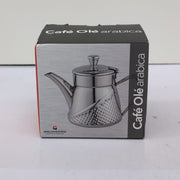 Café Olé AHT-013 Arabica Hammered Tea Pot with Cool Touch Knob and Handle