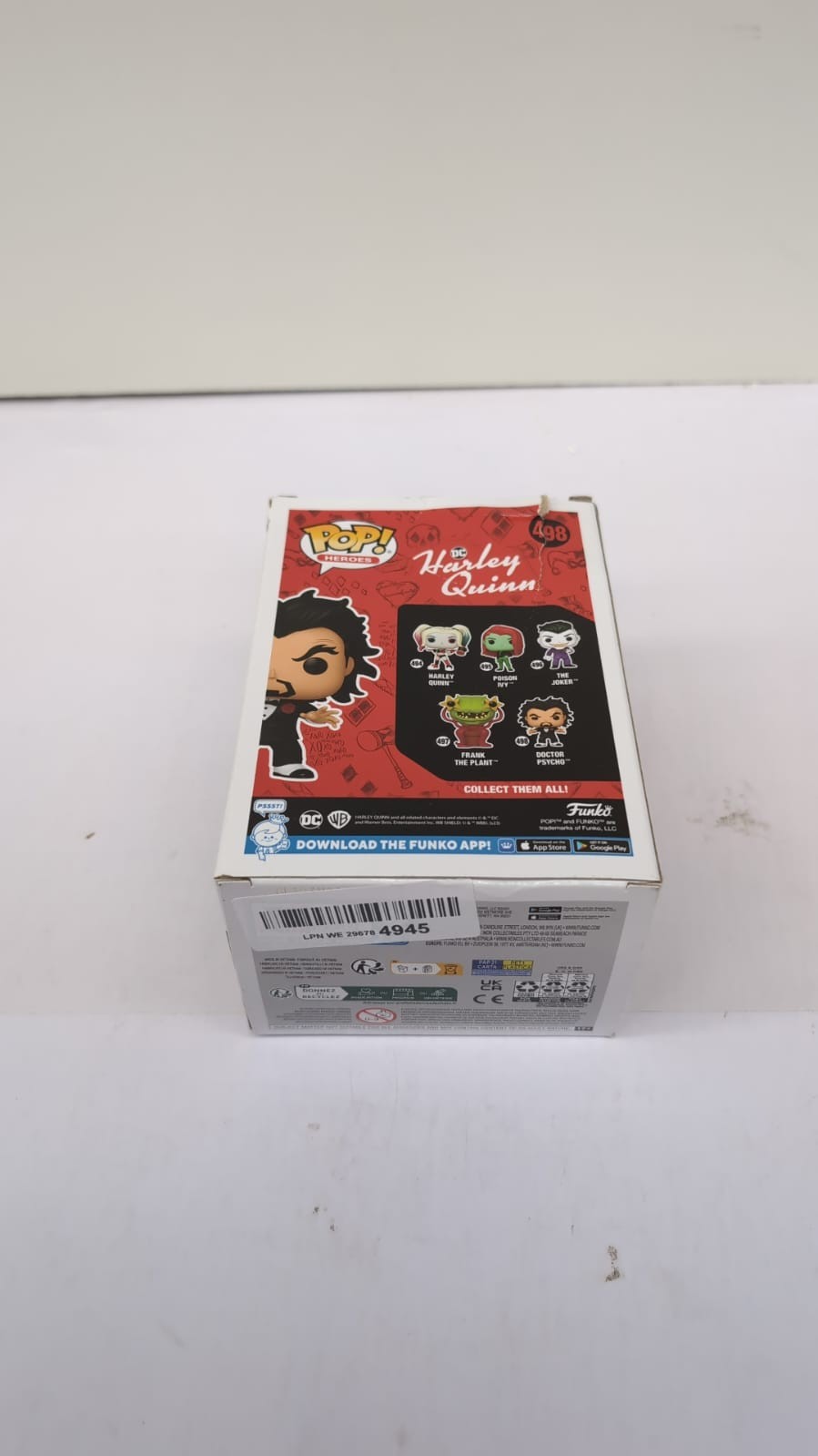 Funko POP! Heroes: Harley Quinn Animated Series - Doctor Psycho (BOX DAMAGED)