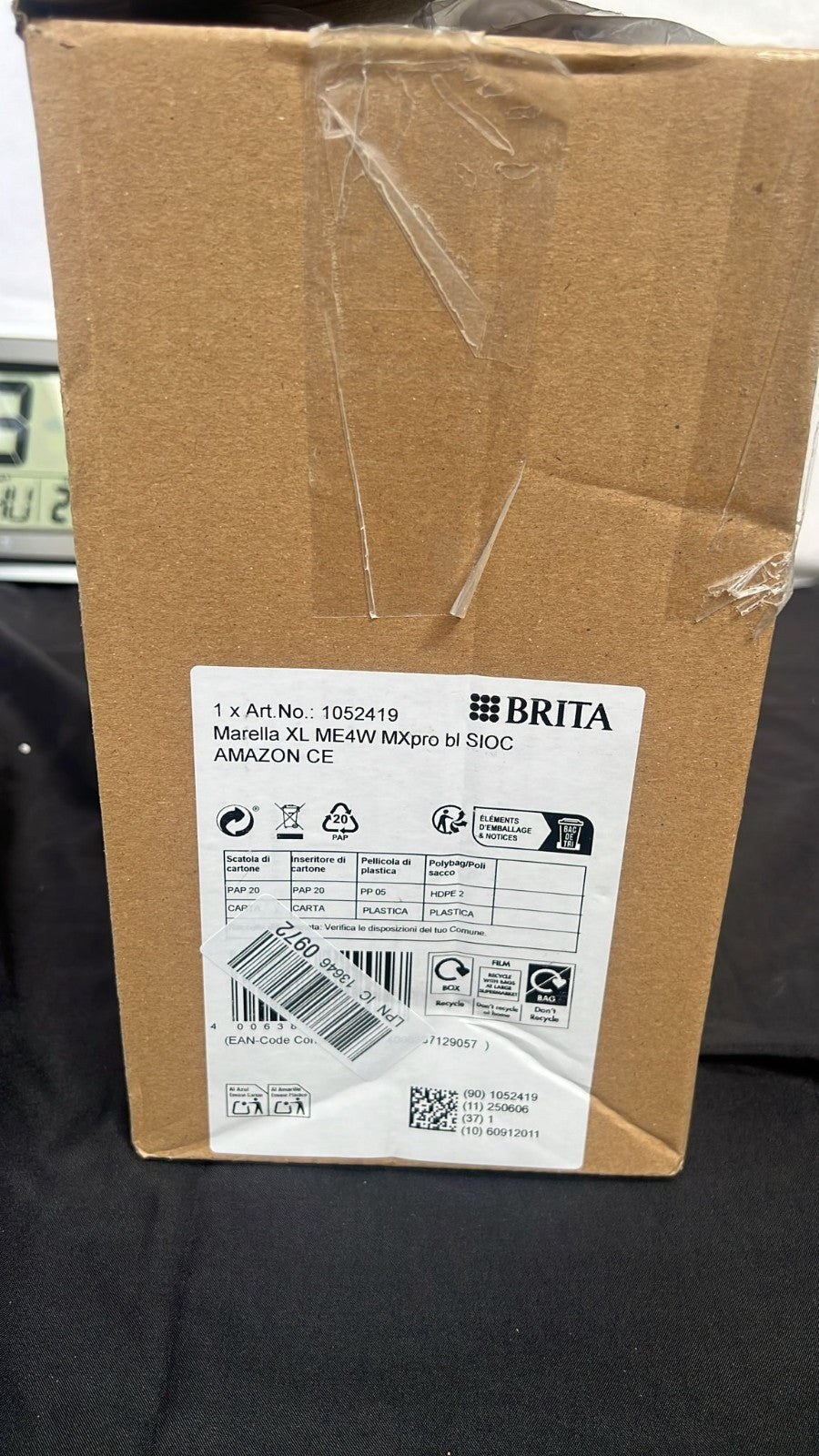 BRITA Marella XL Water Filter Jug Blue (3.5L) incl. 1x MAXTRA PRO ,Blue