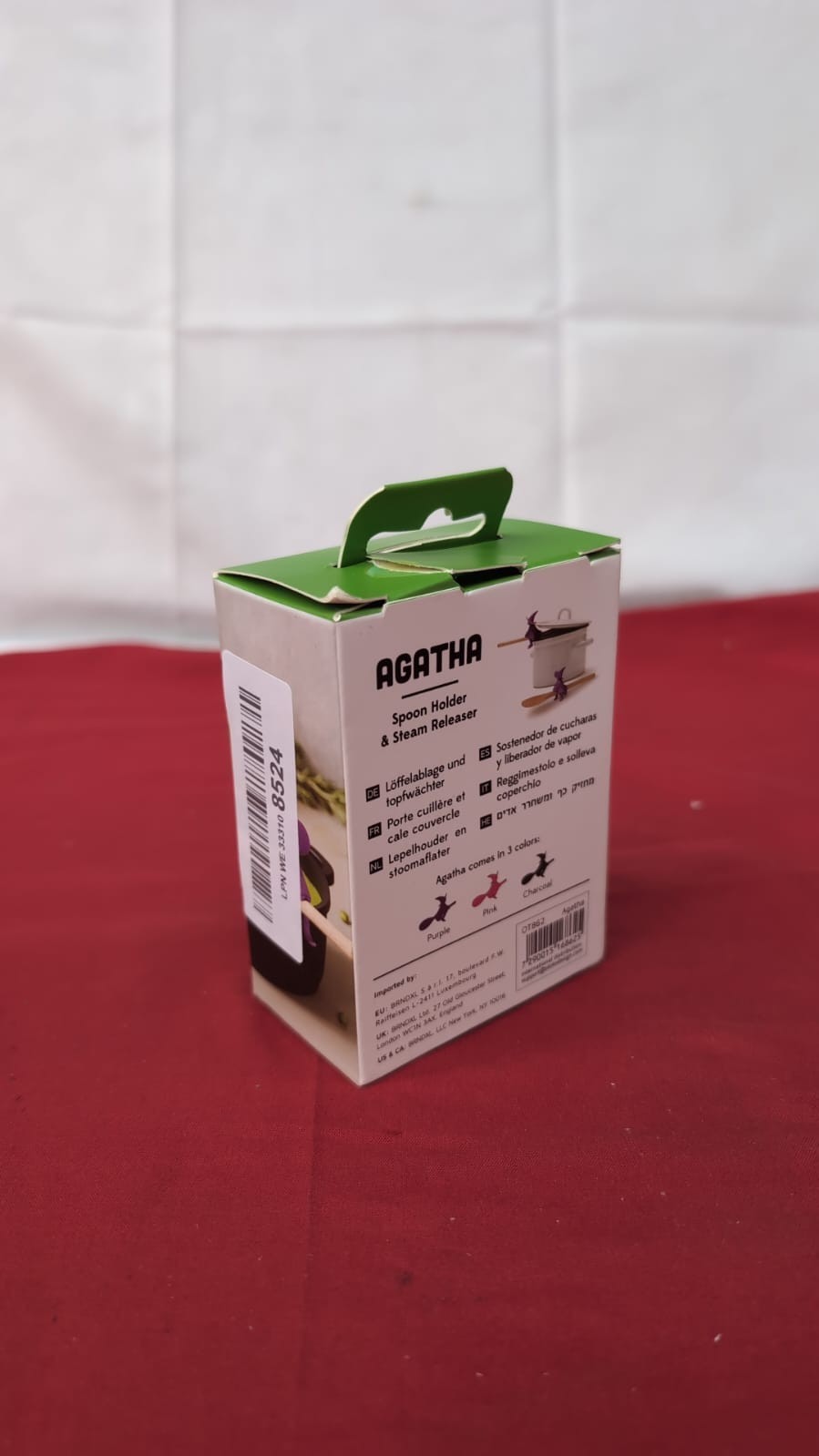 OTOTO Agatha Kitchen Spoon Rest - Purple(Packaging Damaged)