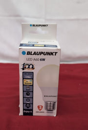 BLAUPUNKT E27 LED Light Bulb Classic  Room Lighting 6W Warm White
