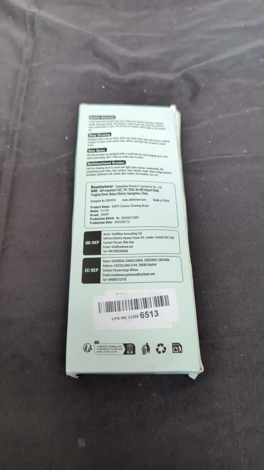 3pcs Gap Cleaning Brushes, Multifunctional Cleaning Brush Practical