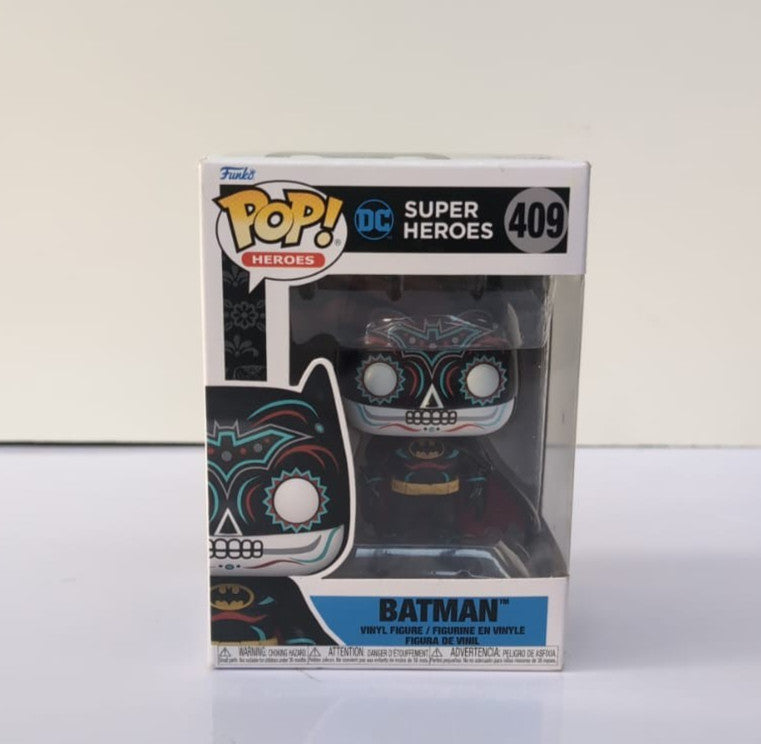 Dia de Los DC - Batman Vinyl Figure # 409 , Bundled (Box scuffed )
