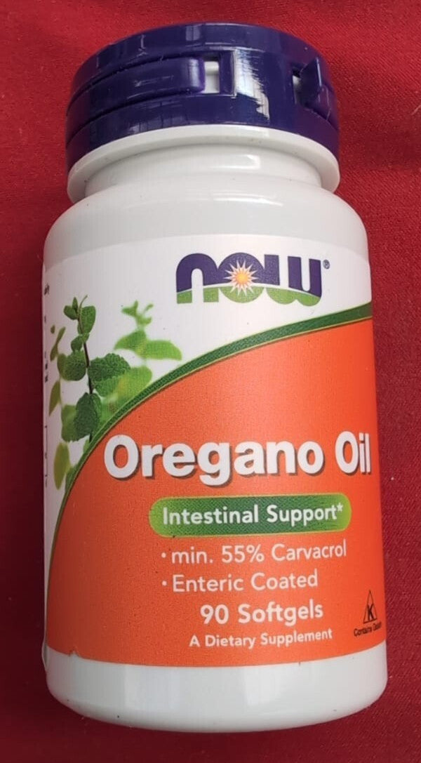 Now Foods, Oregano Oil, 90 Softgels, Lab-Tested, Vegetable, Gluten Free, SOYA