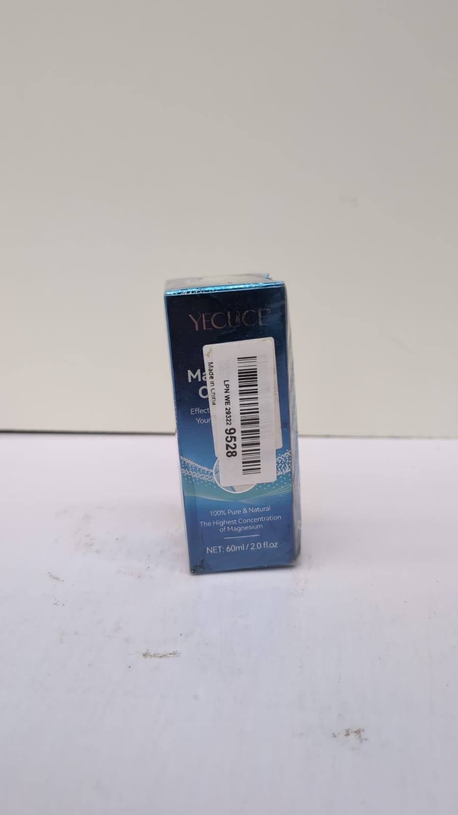 Magnesium Oil Spray, 100% Pure Magnesium Oil Spray,Gluten Free (BOX DAMAGED)