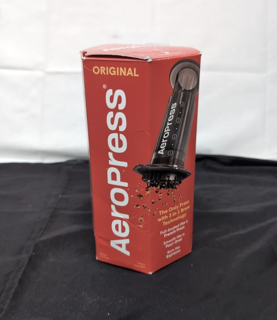 AeroPress Original Coffee and Espresso-style Maker, Barista Level (BOX DAMAGED)