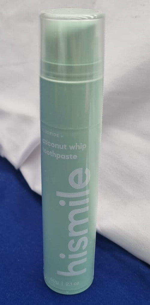Hismile Coconut Whip Flavoured Toothpaste, Fluoride