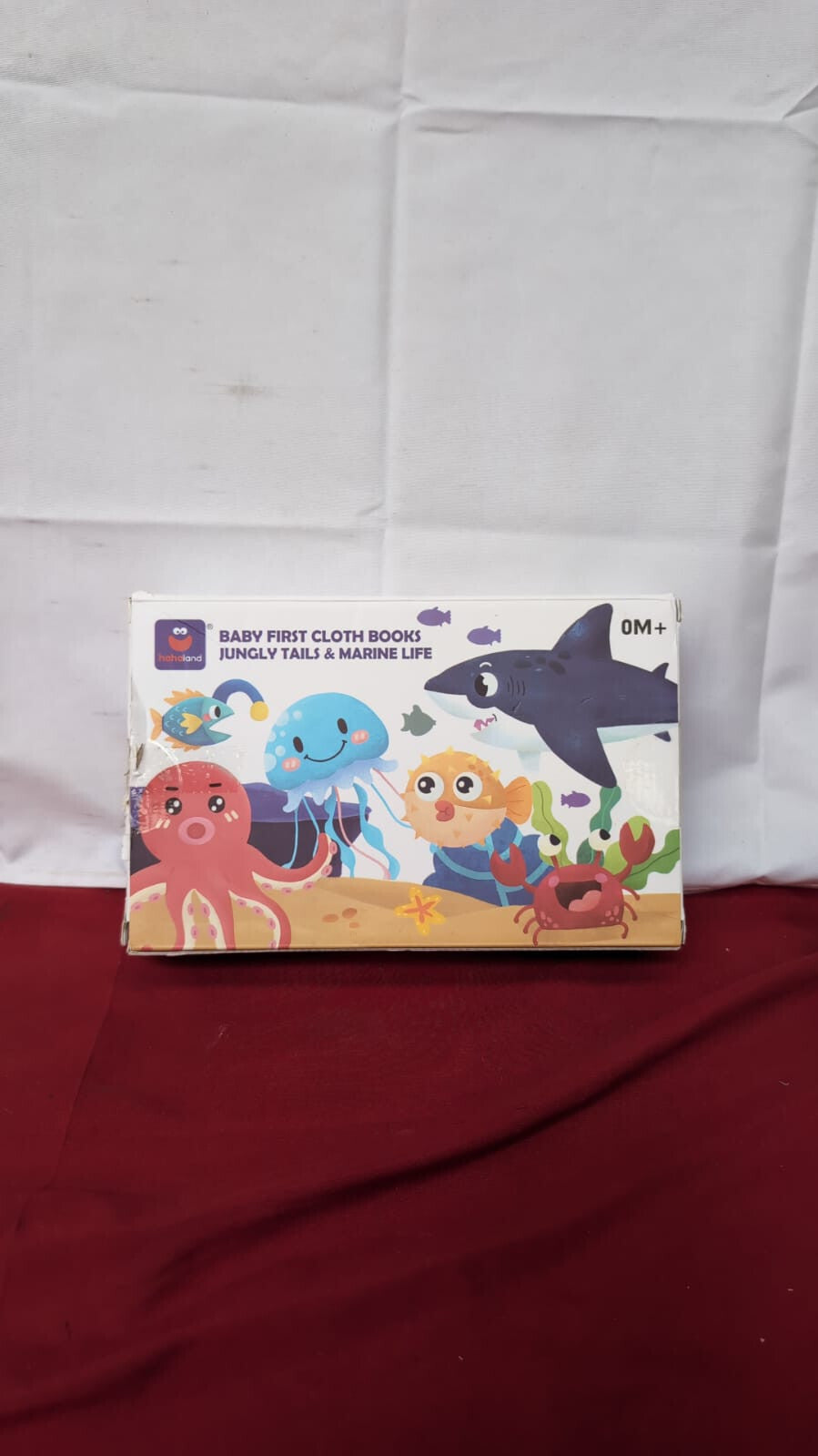 hahaland Baby Books 0-6 Months,Infant Tummy Time Toys High (packaging damaged)