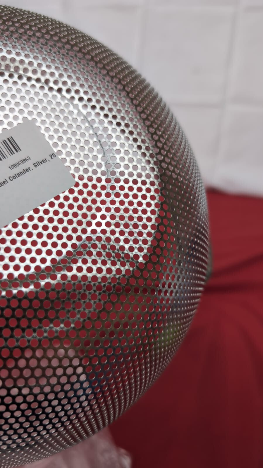 ZWILLING Stainless Steel Colander, Silver, 25 x 24 x 12 cm (small dent)