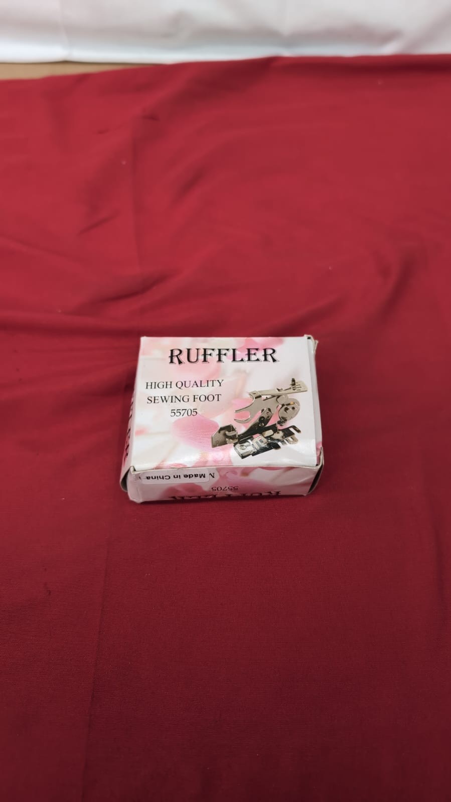 Ruffler Sewing Machine Presser Foot, #55705 (PACKAGING DAMAGED)