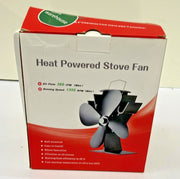 Heat powered stove fan Eco Friendly Circulation