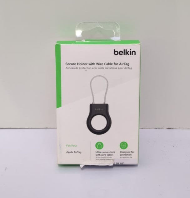 Belkin AirTag Case with Wire Cable, Secure Holder (BOX OPENED)