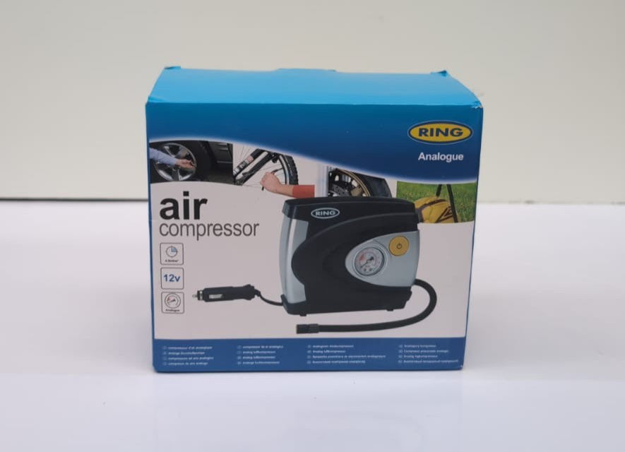 RING TYREINFLATE 610 Analogue Tyre Inflator with Adaptor Kit