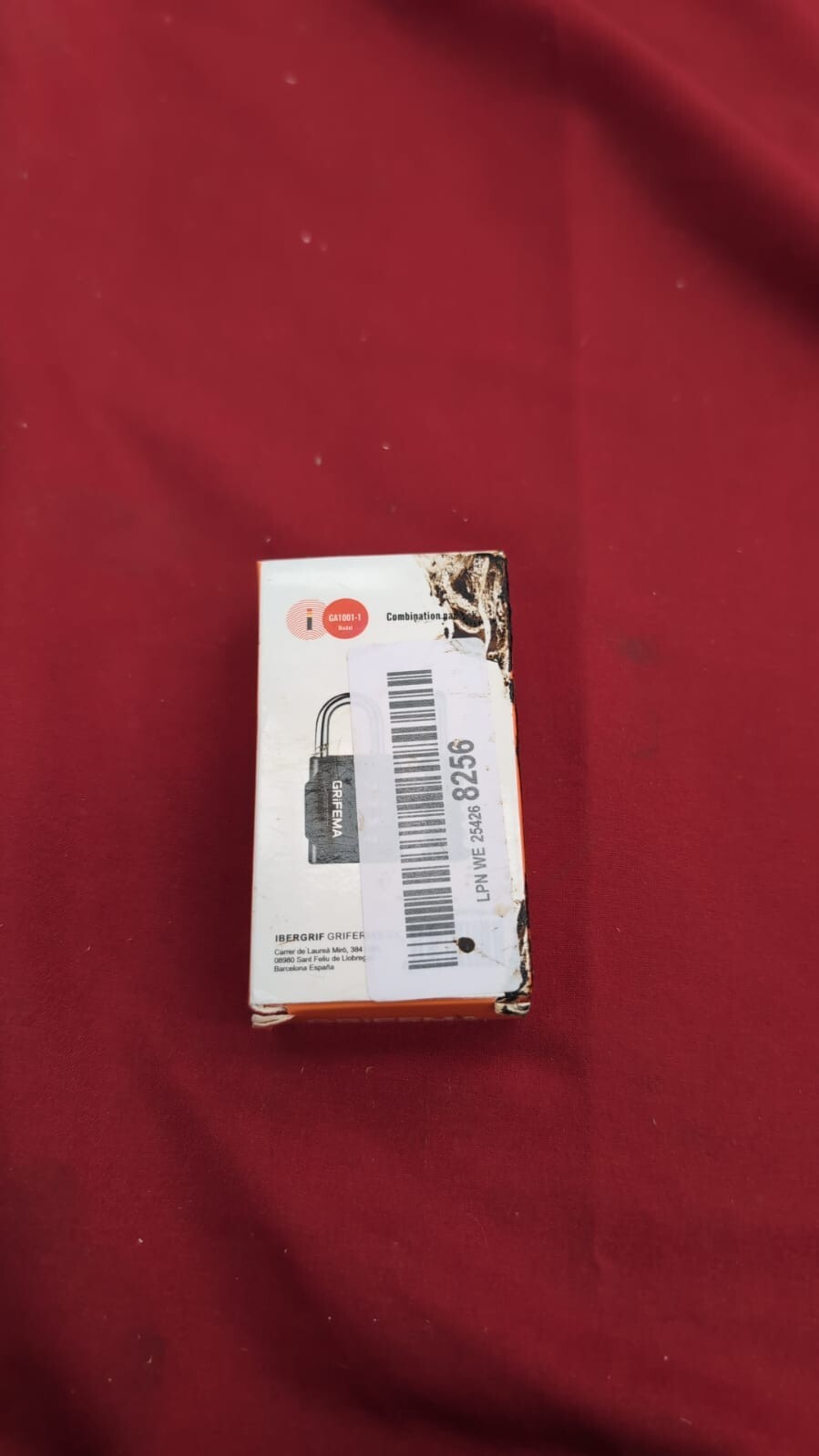 GRIFEMA Combination Padlocks with 4 Digit Code, Locker (packaging damaged)