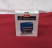 12-in-1 Self Inking Date Stamp - Date Stamp Plus 12 Phrases  3.8mm