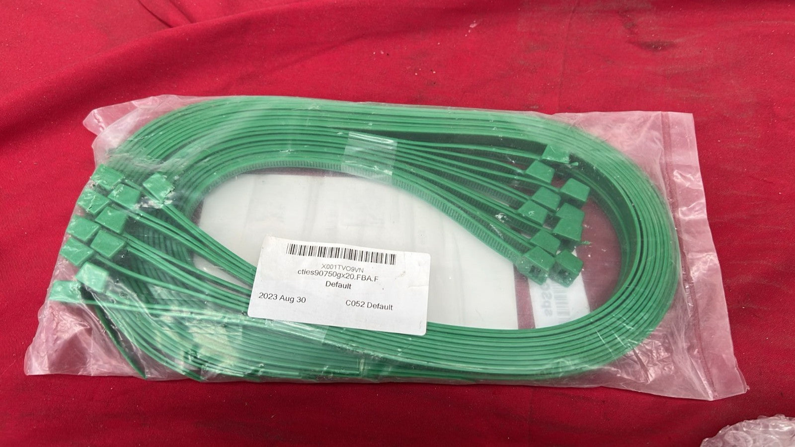Cable Ties Extra Long Tie Wraps - Nylon Zip Ties (Green)