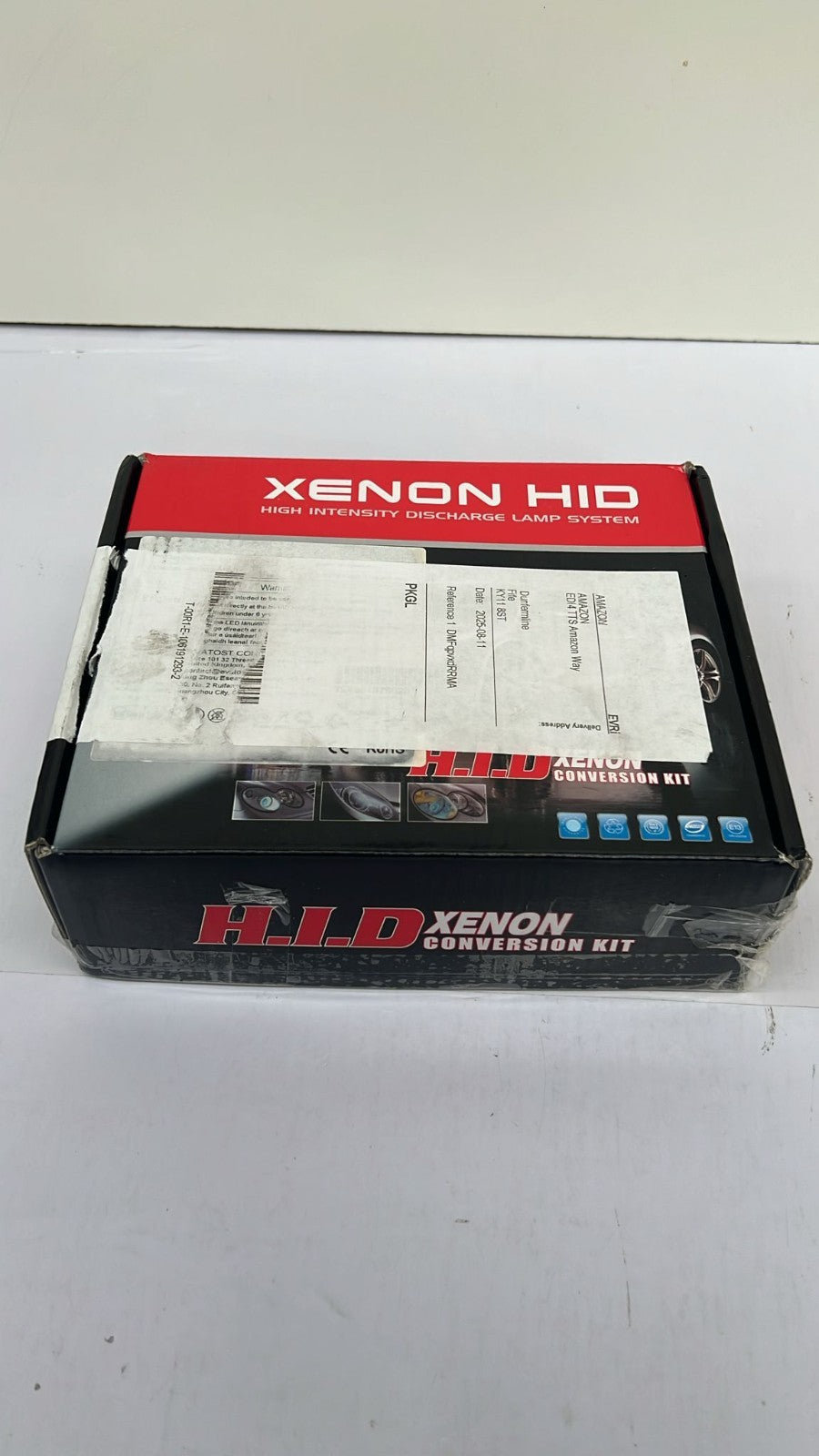 HSUN H7 HID Kit 6000K Xenon White Conversion Headlight Bulb