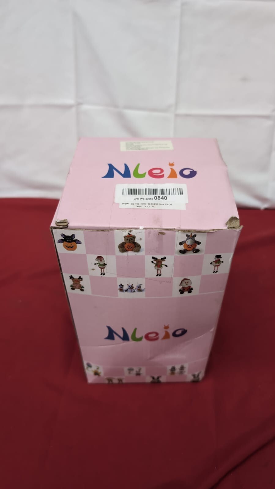 Lilizzhoumax Simulation Lamb Plush Toy 24cm/9", Realistic Stuffed (box damaged)