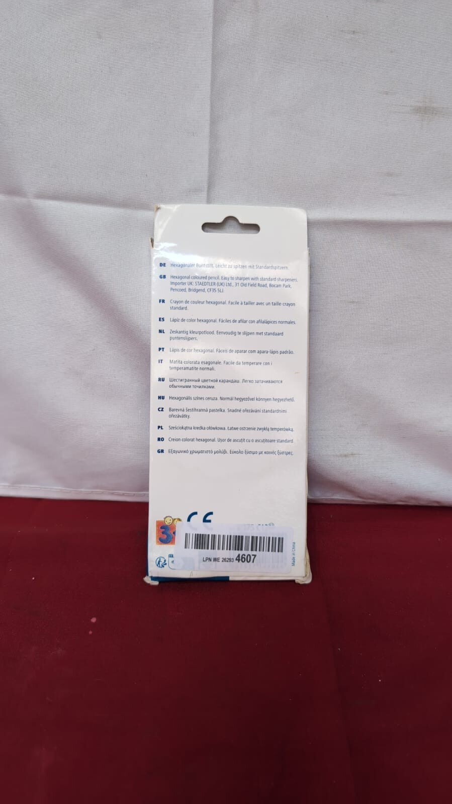 STAEDTLER 175 C12 Wood-Free Coloured Pencils - Box of 12 (packaging damaged)