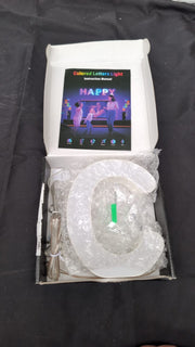 LED  Letter Lights – App Control, Color Changing-LETTER-C