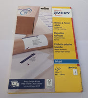 Avery Smudge Free Printable Parcel Labels – Shipping Stickers (BOX DAMAGED)