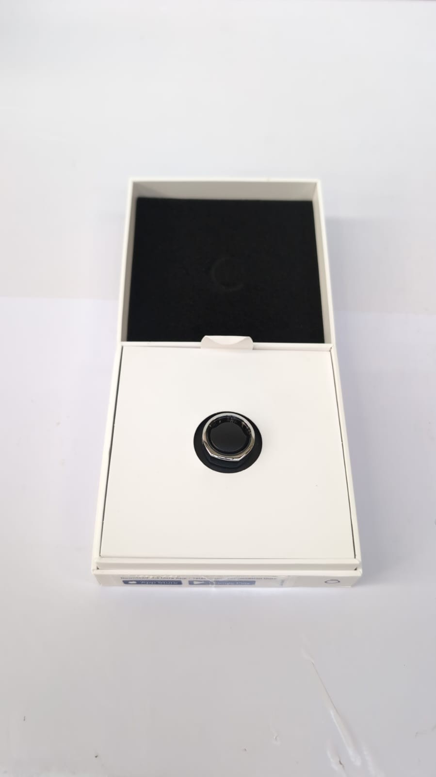 Oura Gen3 Heritage Smart Ring - Size 7, Silver | Sleep, Heart Rate and Fitness