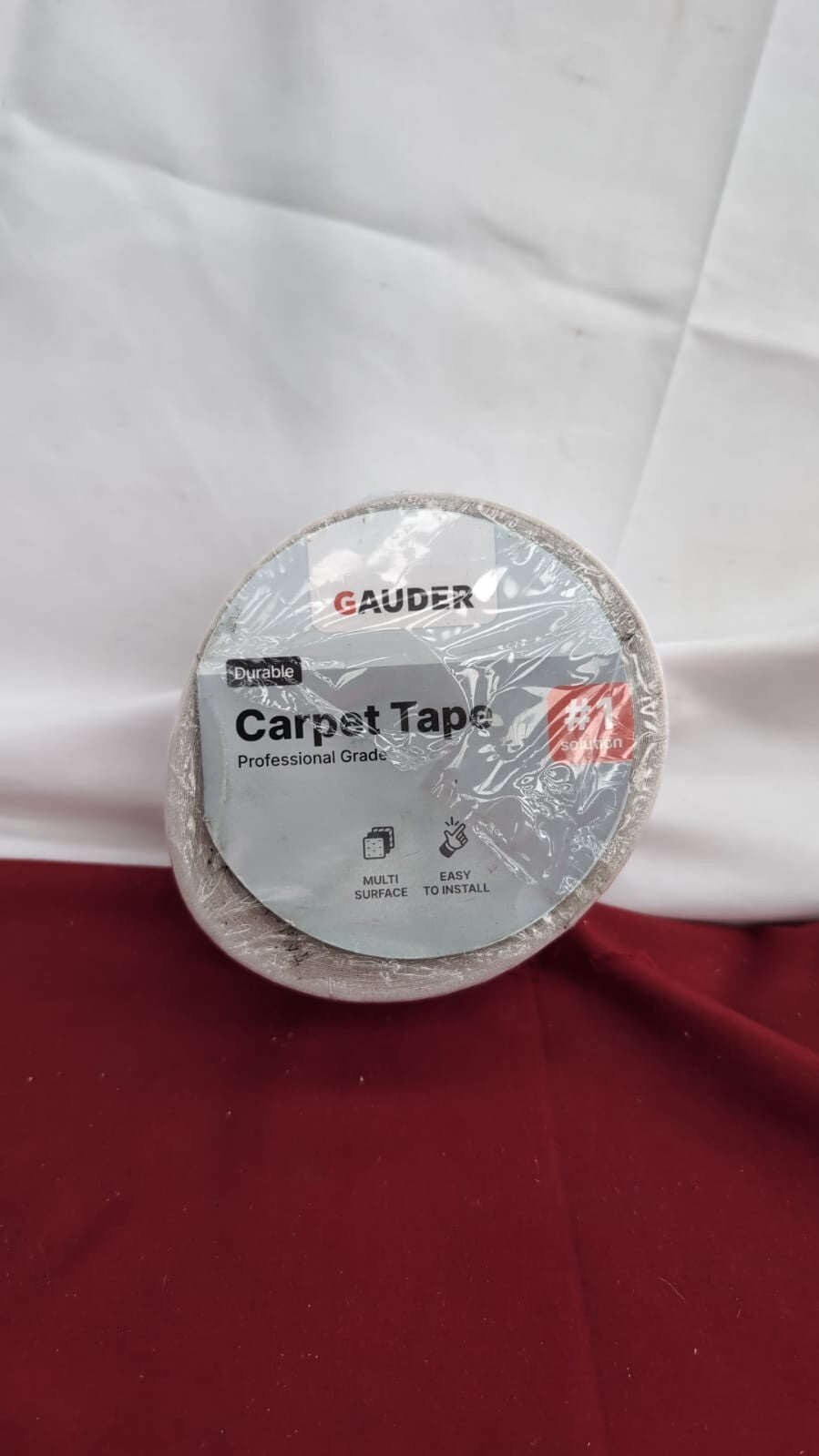 GAUDER Carpet Tape  | Rug Tape for Floorings, Steps (warehouse damaged)