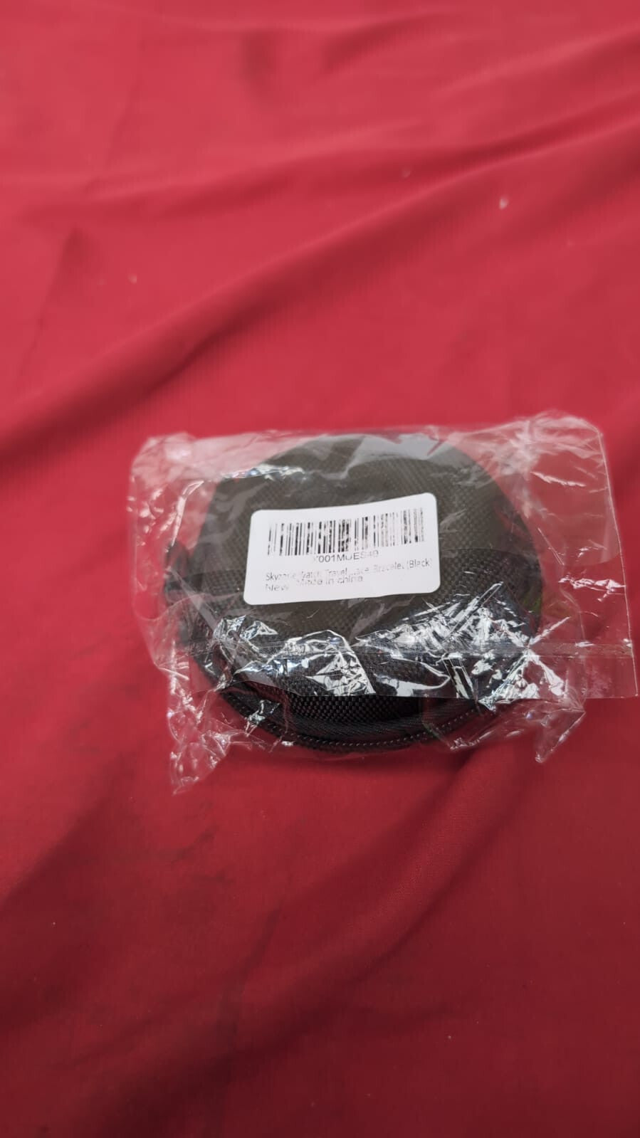 Travel Watch Case Single Storage Box for Wristwatches & Smart Watches Black