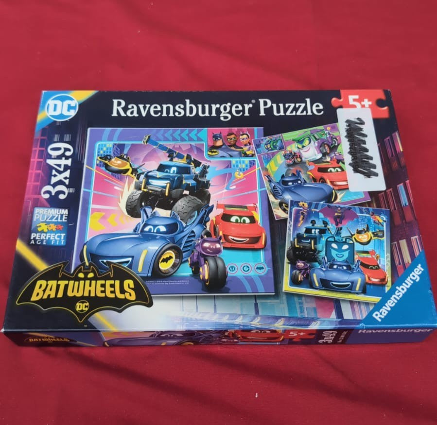 Ravensburger Batman Batwheels Jigsaw Puzzle for Kids Age 3 Years Up - 35 Pieces