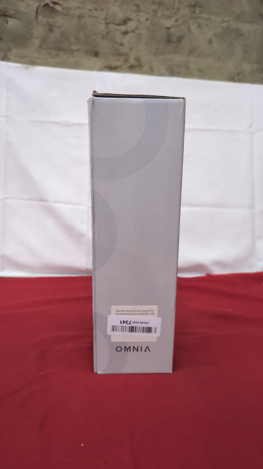 OMNIA Vacuum Insulated Water Bottle, 2 Lids (Straw & Spout),Black 1000ml