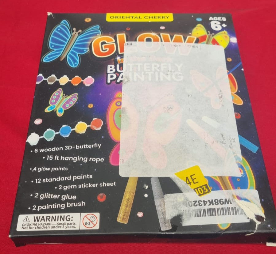 Glow in The Dark Butterfly Painting Kit - Paint and Craft Your Own Butterflies